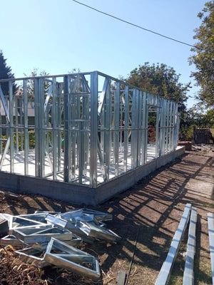 Installation of Metal Structure for an 84 sqm Single-Story House in Sinesti thumbnail