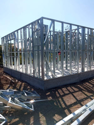 Installation of Metal Structure for an 84 sqm Single-Story House in Sinesti thumbnail