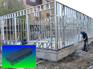 Installation of Metal Structure for a Ground Floor Hall Project 480 sqm thumbnail