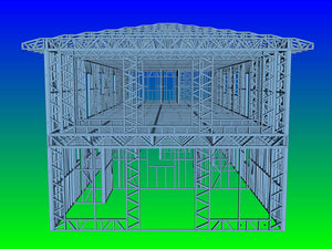 Installation of Metal Structure for a Ground Floor Hall Project 480 sqm thumbnail