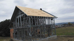 Installation of Metal Structure and Exterior Cladding with OSB and Expanded Polystyrene in Pitesti thumbnail