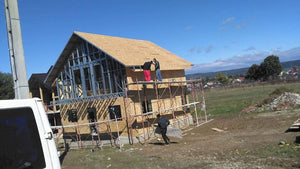 Installation of Metal Structure and Exterior Cladding with OSB and Expanded Polystyrene in Pitesti thumbnail