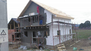 Installation of Metal Structure and Exterior Cladding with OSB and Expanded Polystyrene in Pitesti thumbnail