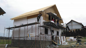 Installation of Metal Structure and Exterior Cladding with OSB and Expanded Polystyrene in Pitesti thumbnail