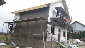 Installation of Metal Structure and Exterior Cladding with OSB and Expanded Polystyrene in Pitesti thumbnail
