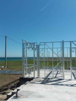 Installation of Light Metal Structure for a 250 sqm House Project thumbnail