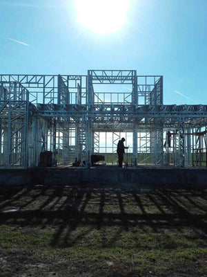Installation of Light Metal Structure for a 250 sqm House Project thumbnail