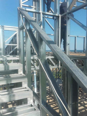 Installation of Light Metal Structure for a 250 sqm House Project thumbnail