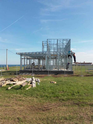 Installation of Light Metal Structure for a 250 sqm House Project thumbnail
