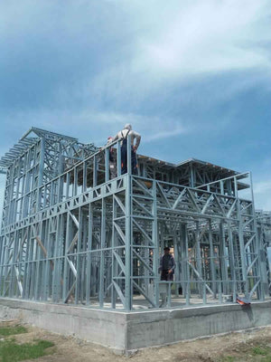Installation of Light Metal Structure for a 250 sqm House Project thumbnail
