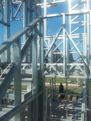 Installation of Light Metal Structure for a 250 sqm House Project thumbnail