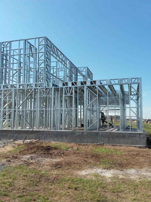 Installation of Light Metal Structure for a 250 sqm House Project thumbnail
