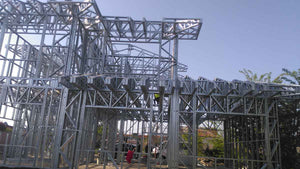 Installation of Light Metal Structure for a 260 sqm House Project thumbnail
