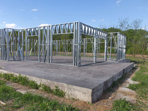 Installation of Metal Structure for Exterior Walls of a 320 sqm House Project in Snagov thumbnail