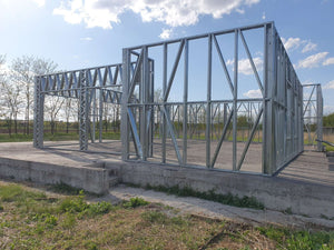 Installation of Metal Structure for Exterior Walls of a 320 sqm House Project in Snagov thumbnail
