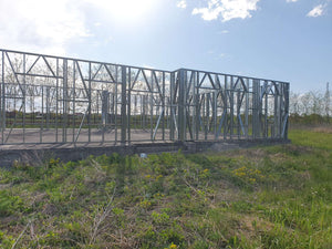 Installation of Metal Structure for Exterior Walls of a 320 sqm House Project in Snagov thumbnail
