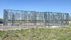 Installation of Metal Structure for Exterior Walls of a 320 sqm House Project in Snagov thumbnail