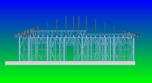 Installation of Metal Structure for Exterior Walls of a 320 sqm House Project in Snagov thumbnail