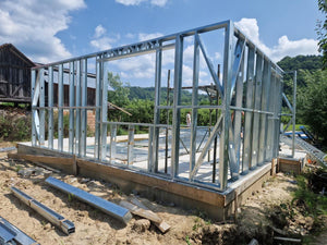 Metal Frame Installation for a Two-Story 206 sqm House Project thumbnail