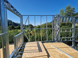 Metal Frame Installation for a Two-Story 206 sqm House Project thumbnail