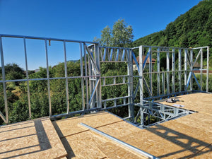 Metal Frame Installation for a Two-Story 206 sqm House Project thumbnail