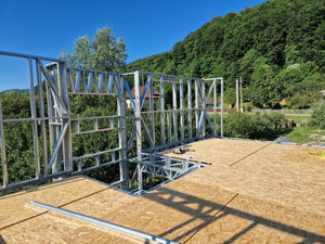 Metal Frame Installation for a Two-Story 206 sqm House Project thumbnail