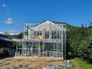 Metal Frame Installation for a Two-Story 206 sqm House Project thumbnail