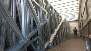 Installation of Metal Structure for a House Project in Domnesti thumbnail