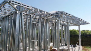 Single-Story 96 sqm Metal Structure House Installation in Magurele thumbnail