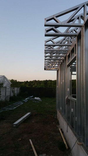 Single-Story 96 sqm Metal Structure House Installation in Magurele thumbnail