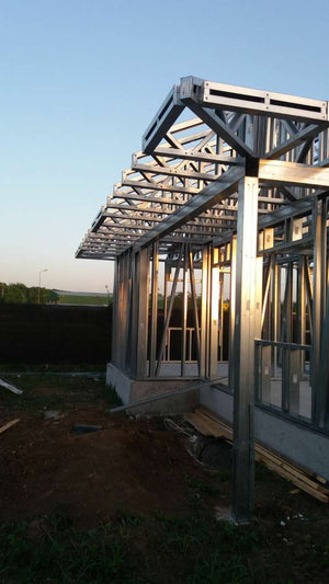 Single-Story 96 sqm Metal Structure House Installation in Magurele thumbnail