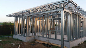 Single-Story 96 sqm Metal Structure House Installation in Magurele thumbnail