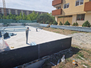 Installation of Light Metal Structure on the Ground Floor for a Two-Story House thumbnail