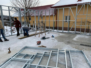 Installation of Ground Floor Structure and Interior Staircase for a Two-Story House in Ilfov thumbnail