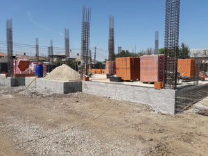 Installation of Columns and Commencement of Masonry for Exterior Walls House 386 sqm thumbnail
