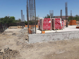 Installation of Columns and Commencement of Masonry for Exterior Walls House 386 sqm thumbnail