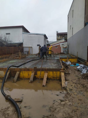 Mechanized Concrete Slab Pouring for a Two-Story House in Bucharest thumbnail