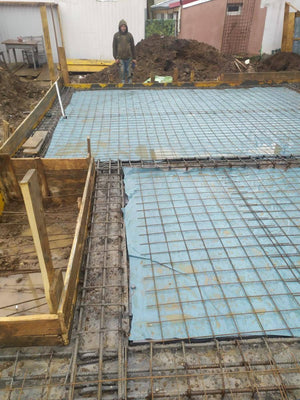 Mechanized Concrete Slab Pouring for a Two-Story House in Bucharest thumbnail