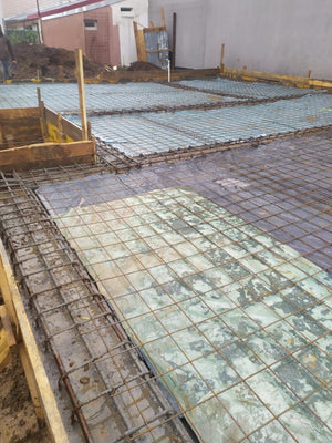 Mechanized Concrete Slab Pouring for a Two-Story House in Bucharest thumbnail