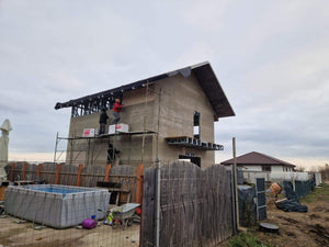 Exterior Cladding of a Metal Structure House with Fiber Cement thumbnail