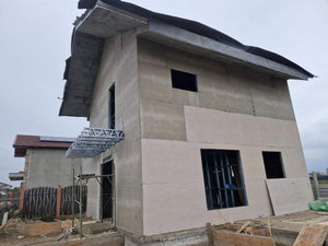 Exterior Cladding of a Metal Structure House with Fiber Cement thumbnail
