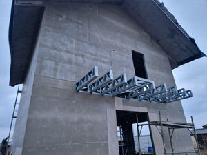 Exterior Cladding of a Metal Structure House with Fiber Cement thumbnail