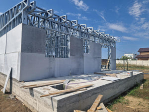 Exterior Cladding with Fiber Cement for Houses on a Metal Frame - 122 sqm thumbnail
