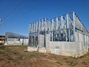 Exterior Cladding with Fiber Cement for Houses on a Metal Frame - 122 sqm thumbnail