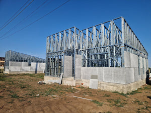 Exterior Cladding with Fiber Cement for Houses on a Metal Frame - 122 sqm thumbnail