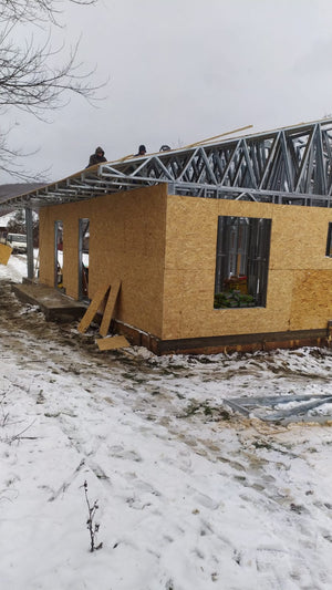 Exterior Cladding with OSB for an Agrotourism Guesthouse Funded by European Funds thumbnail