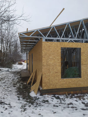 Exterior Cladding with OSB for an Agrotourism Guesthouse Funded by European Funds thumbnail