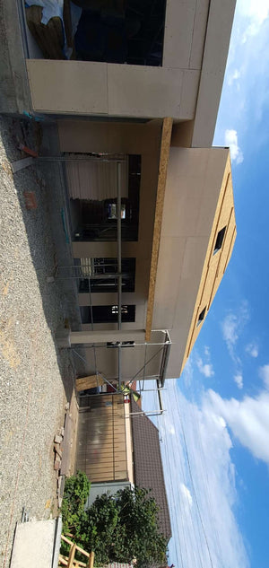 Exterior Cladding with Fiber Cement for a 191 sqm House Project in Sibiu thumbnail