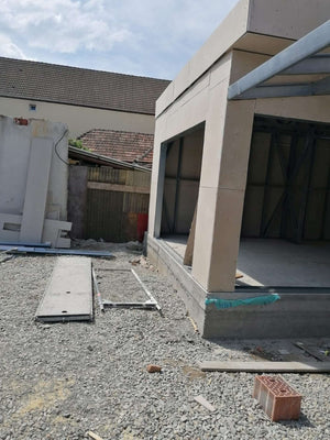 Exterior Cladding with Fiber Cement for a 191 sqm House Project in Sibiu thumbnail