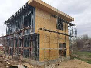 155 sqm House Project at the Exterior Cladding Stage with 15mm OSB thumbnail